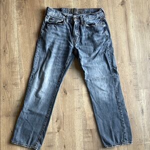 American Eagle Outfitters Blue Straight Jeans Classic Style